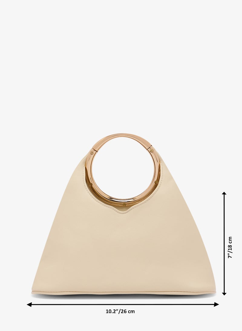 جلاموروس حقيبة يد بمقبض ذهبي - Image 5